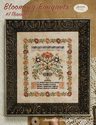 Jeannette Douglas Designs - Blooming Bouquets Series - Charts and/or Floss Packs