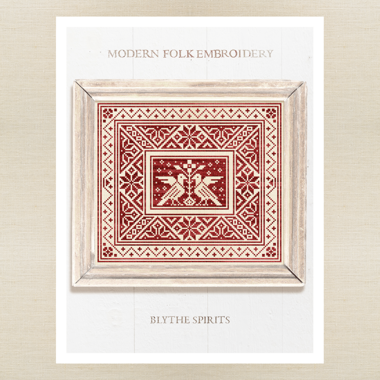 Modern Folk Embroidery - Blythe Spirits - Booklet Chart