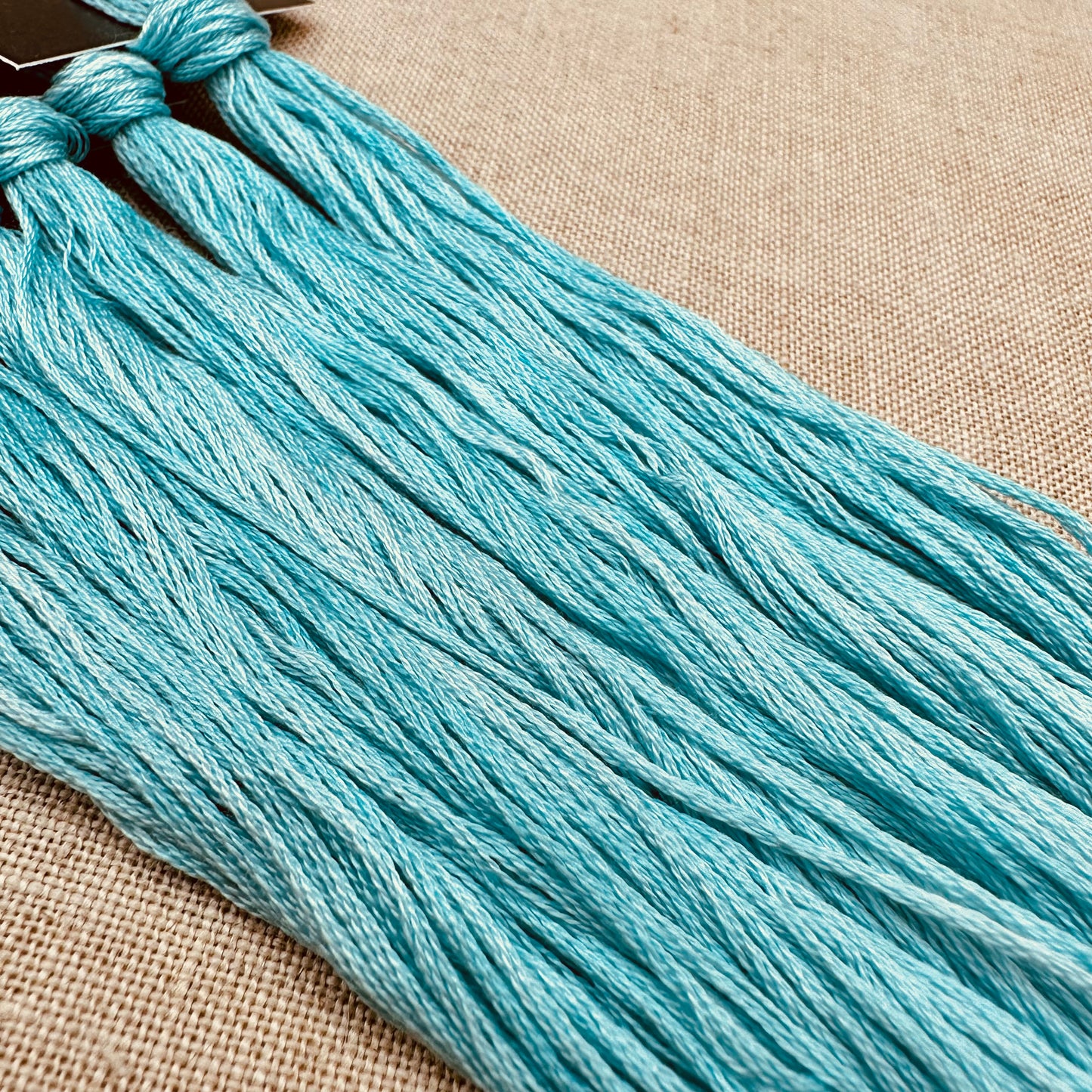 Roxy Floss Collection 8yd Cyan Aura OOAK
