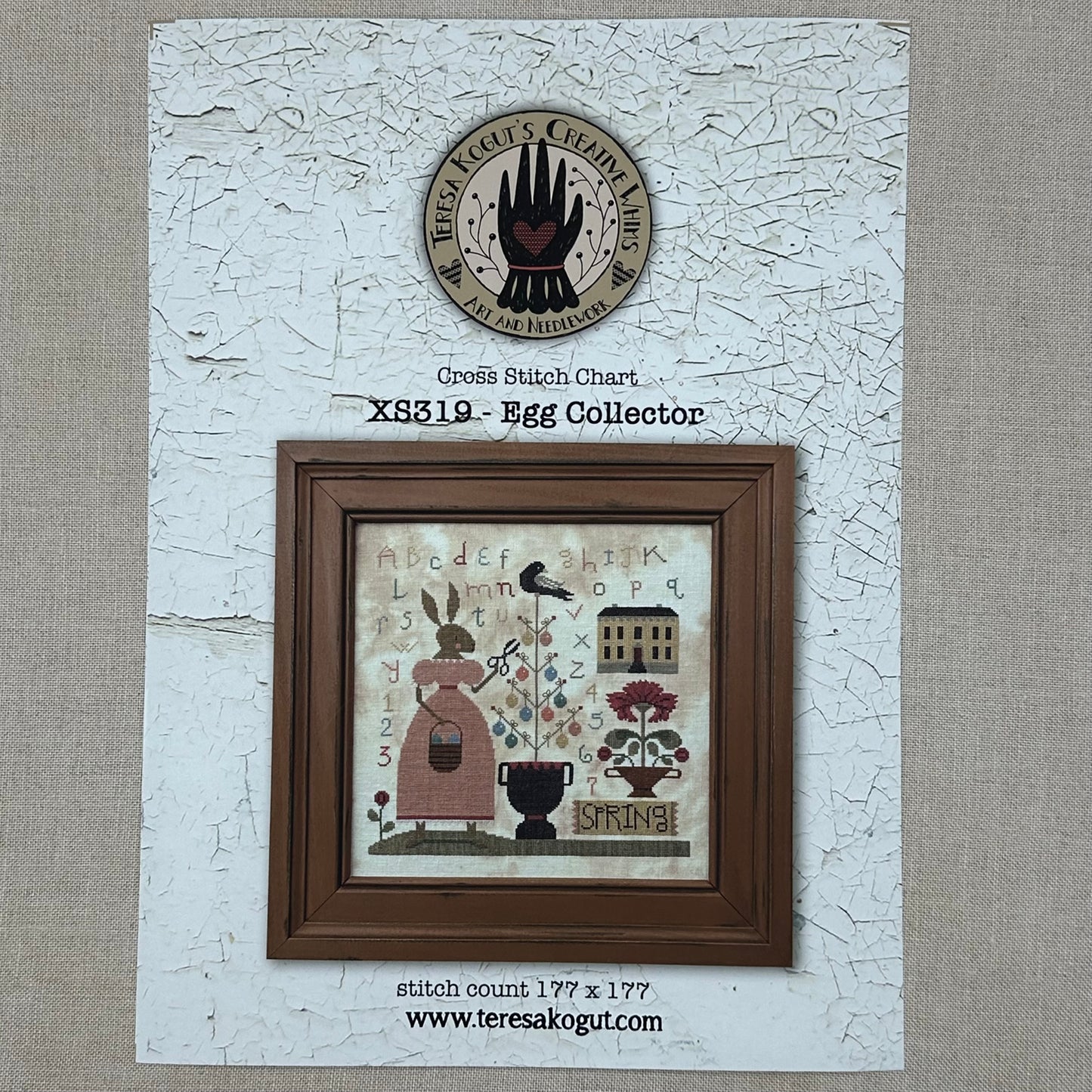 Teresa Kogut - Egg Collector - Booklet Chart and/or Roxy Floss Conversion