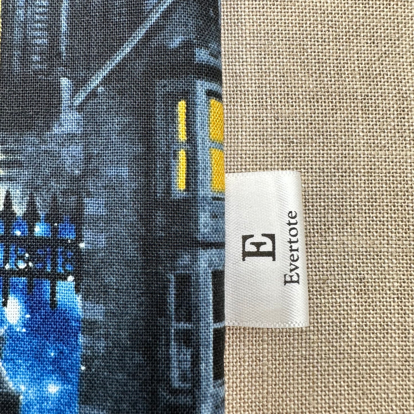 Haunted Manor - Project Bag with Coordinating Notions Pouch