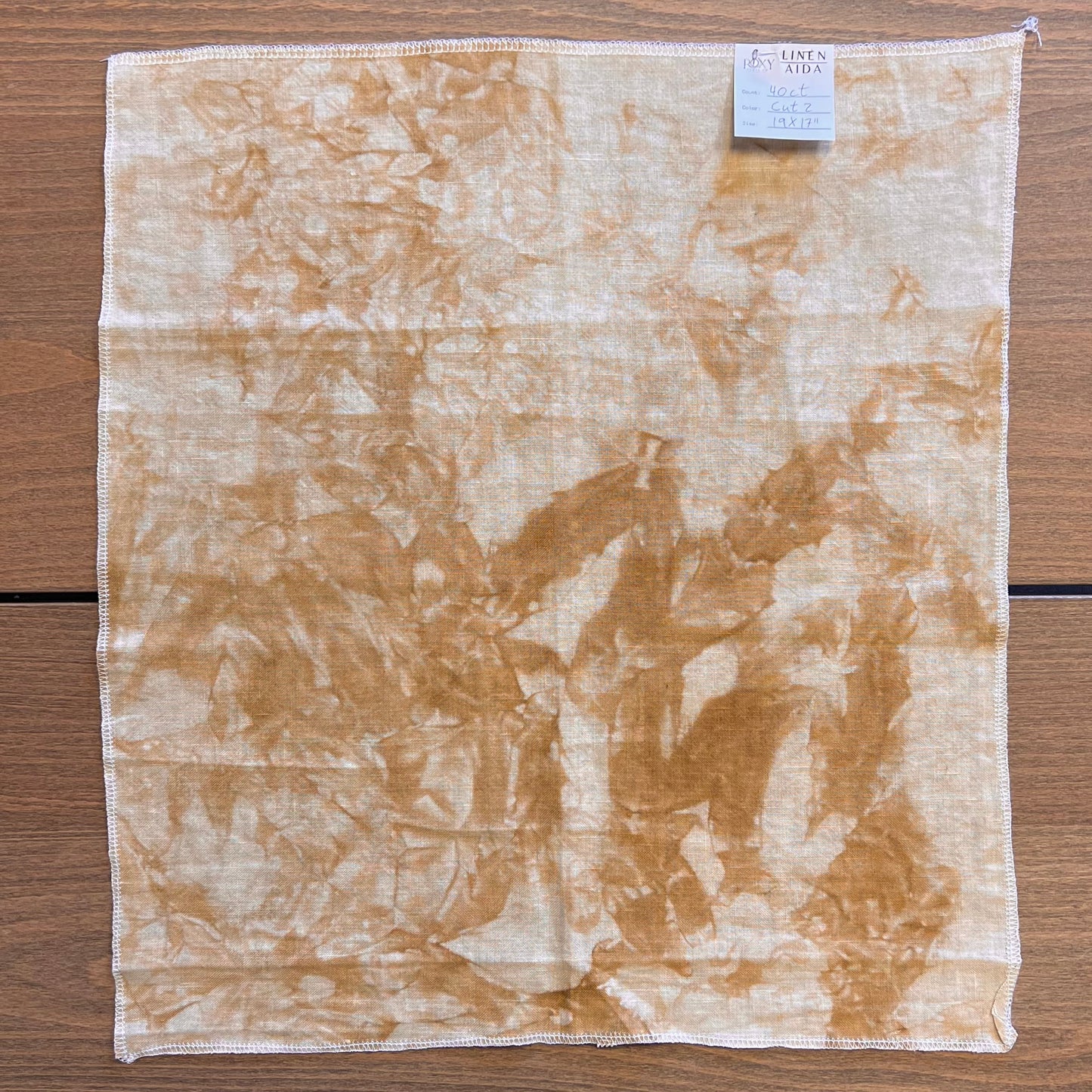 Roxy Floss Co Hand Dyed Linen - OOAK Cut 2 - 40ct Linen