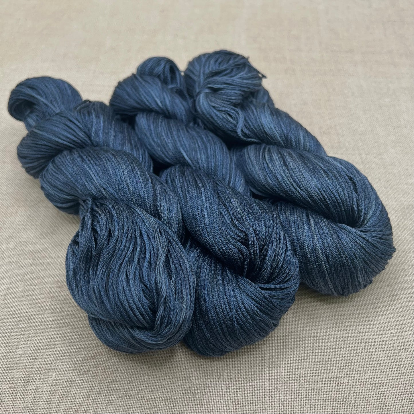 Roxy Floss Collection MINI HANK (approx. 192 yds) - Dark Wash OOAK