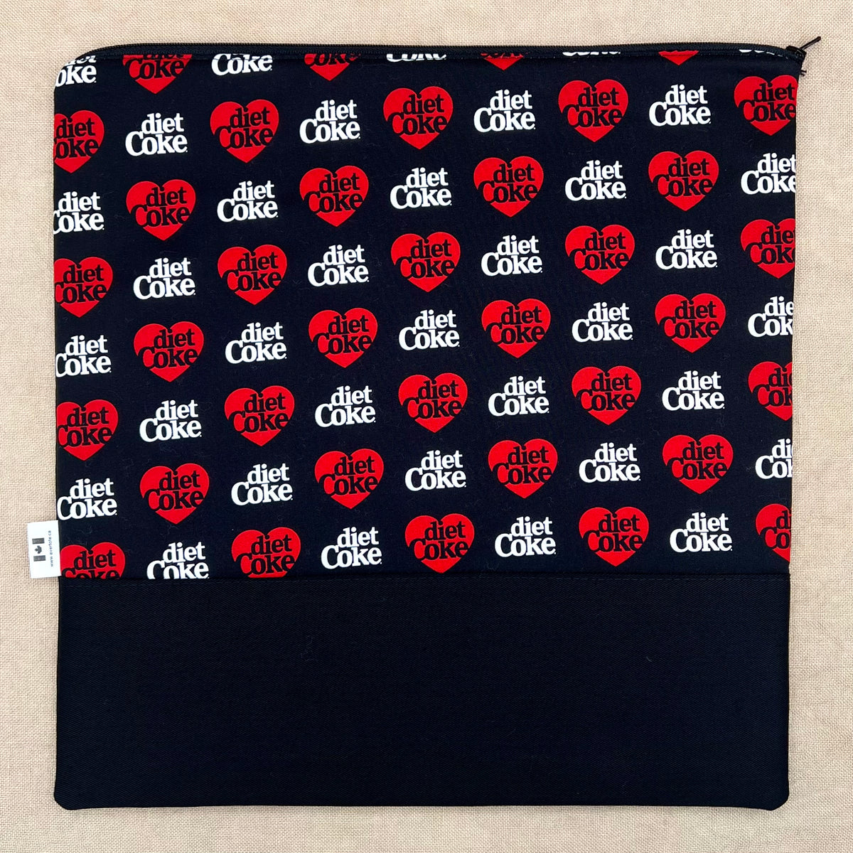 Diet Coke - Large Flat Project Bag