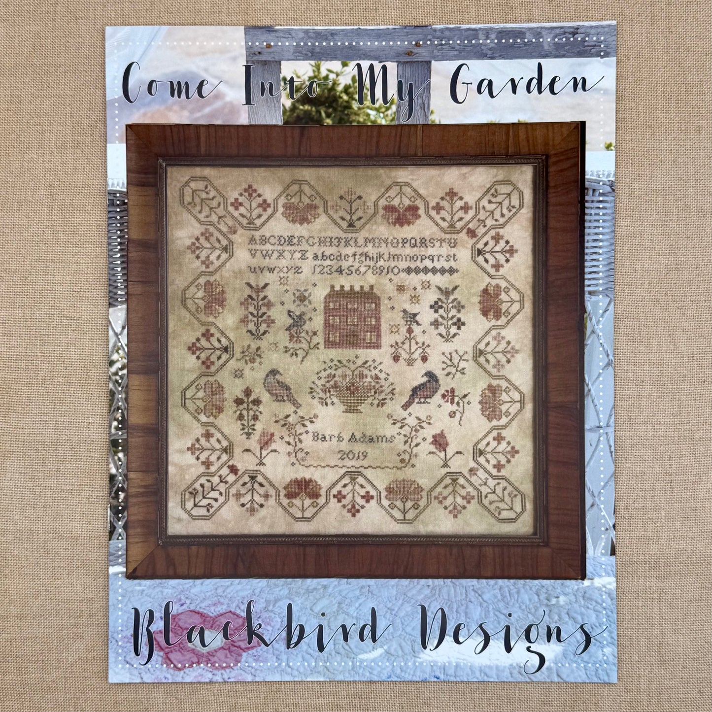Blackbird Designs - Come Into My Garden - Booklet Chart and/or Roxy Floss