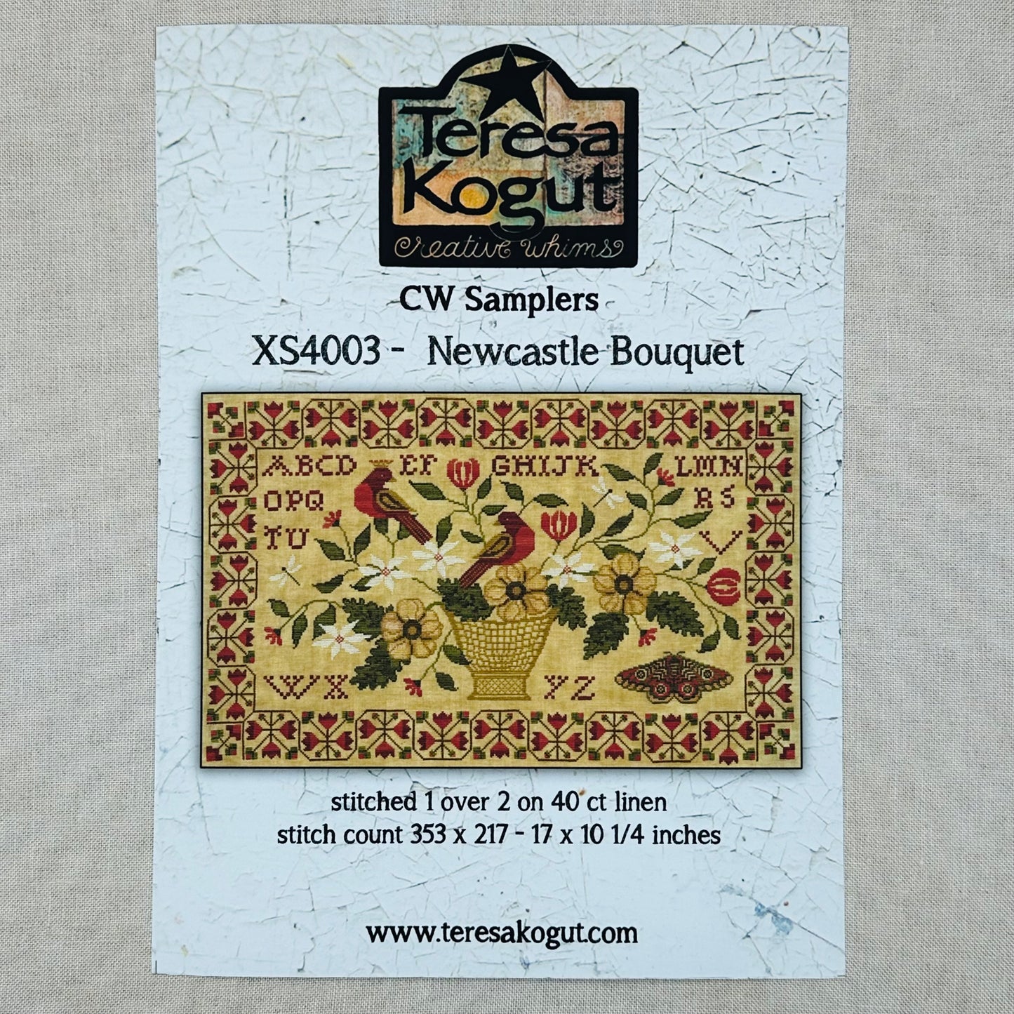 Teresa Kogut - Newcastle Bouquet - Booklet Chart and/or Roxy Floss Conversion