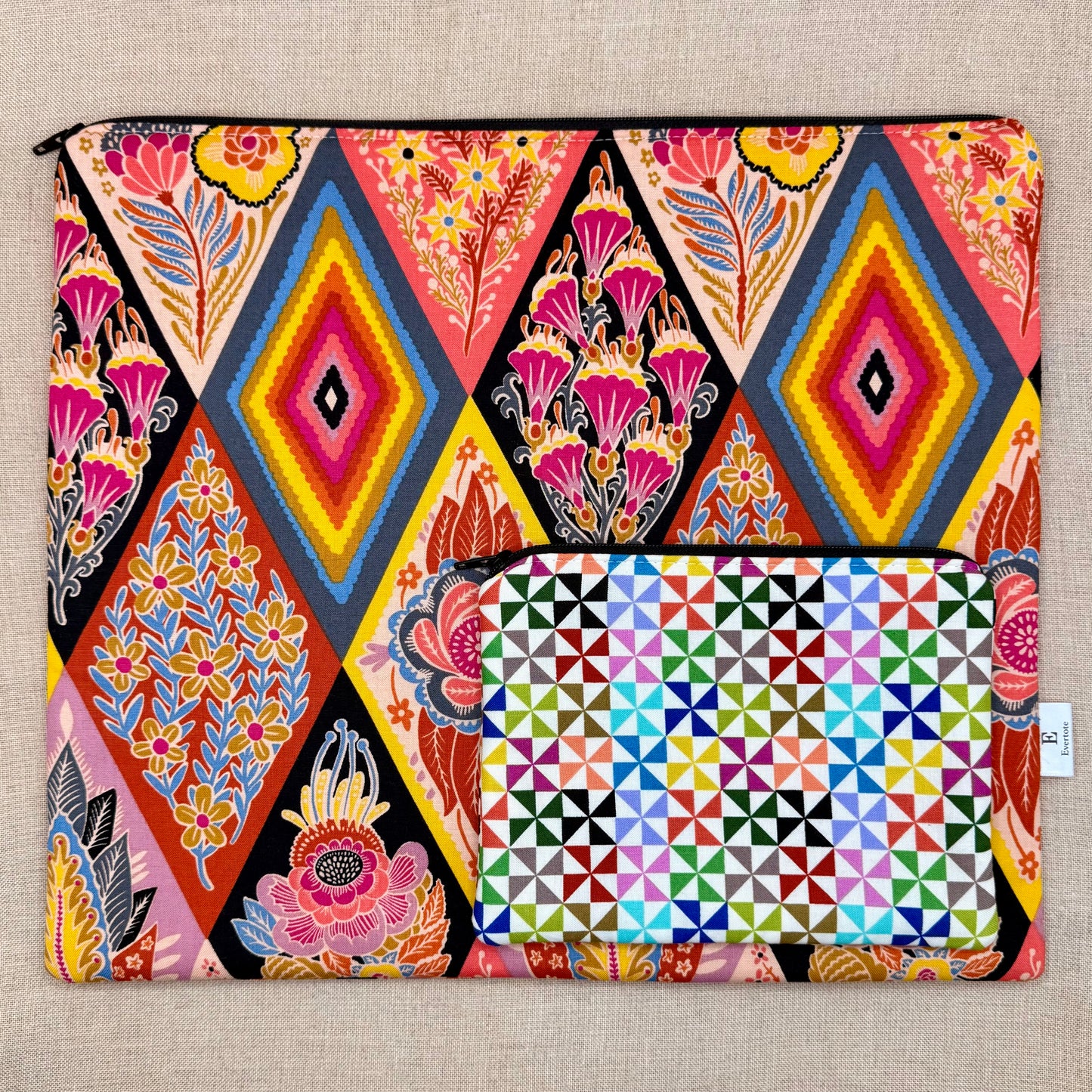 Teresa Kogut - My Garden Biscornu (Aug 2025 Patreon Tier 4 Chart) - BIGcornu Project Kit