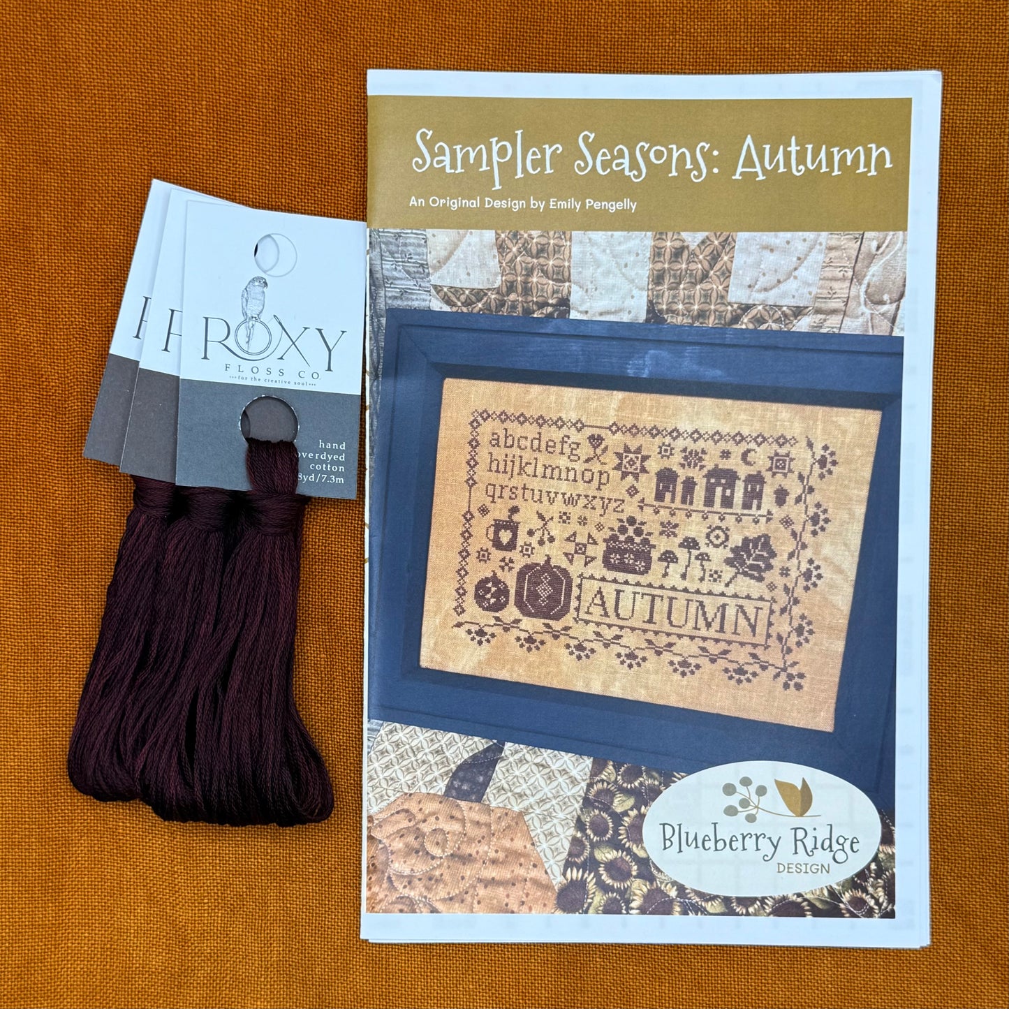 Blueberry Ridge Design - Sampler Seasons: Autumn - Cross Stitch Kit