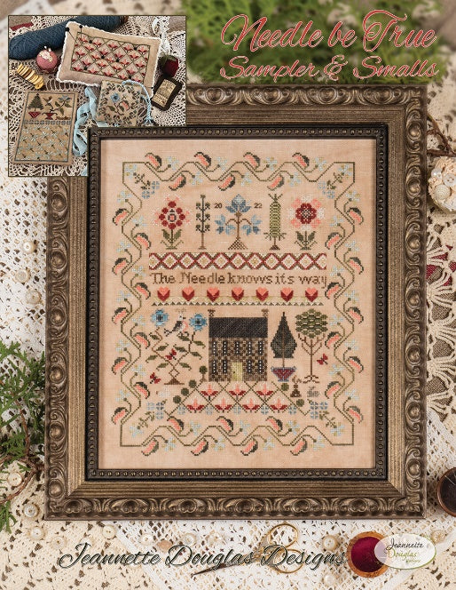 Jeannette Douglas Designs - Needle Be True - Chart and/or Floss