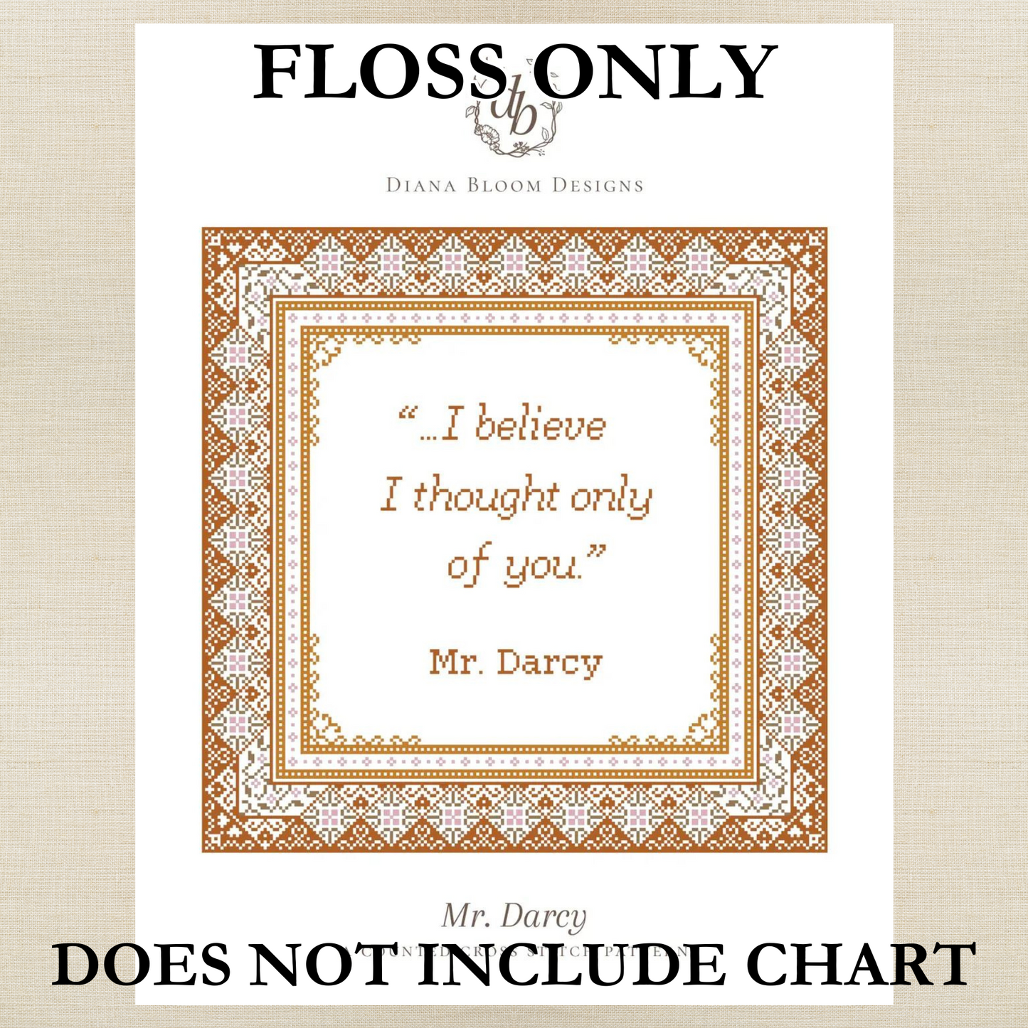 Diana Bloom Designs - Mr. Darcy - Roxy Floss Pack