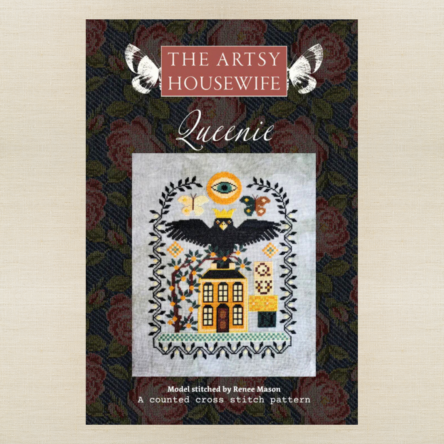 The Artsy Housewife - Queenie - Chart and/or Roxy Floss Conversion