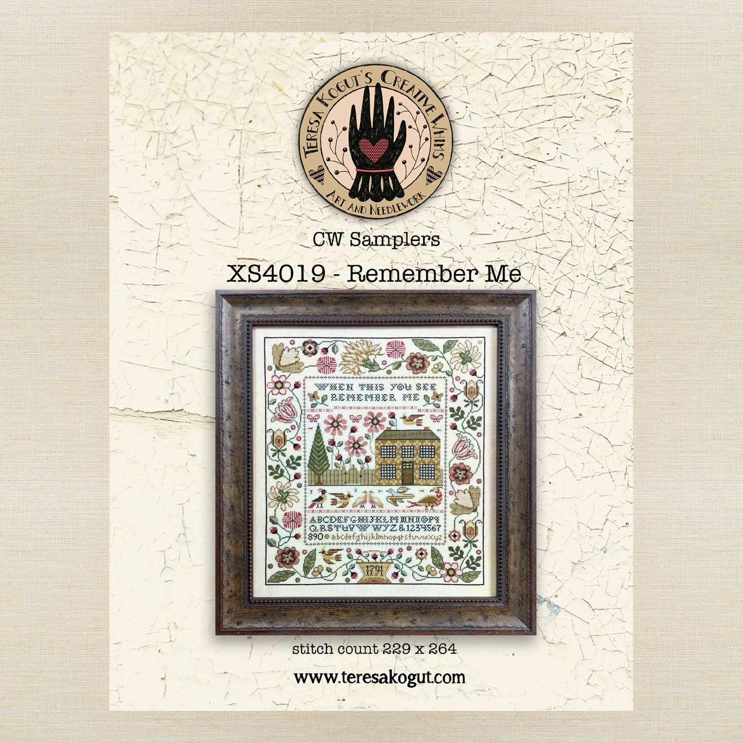 Teresa Kogut - Remember Me - Booklet Chart and/or Roxy Floss Conversion