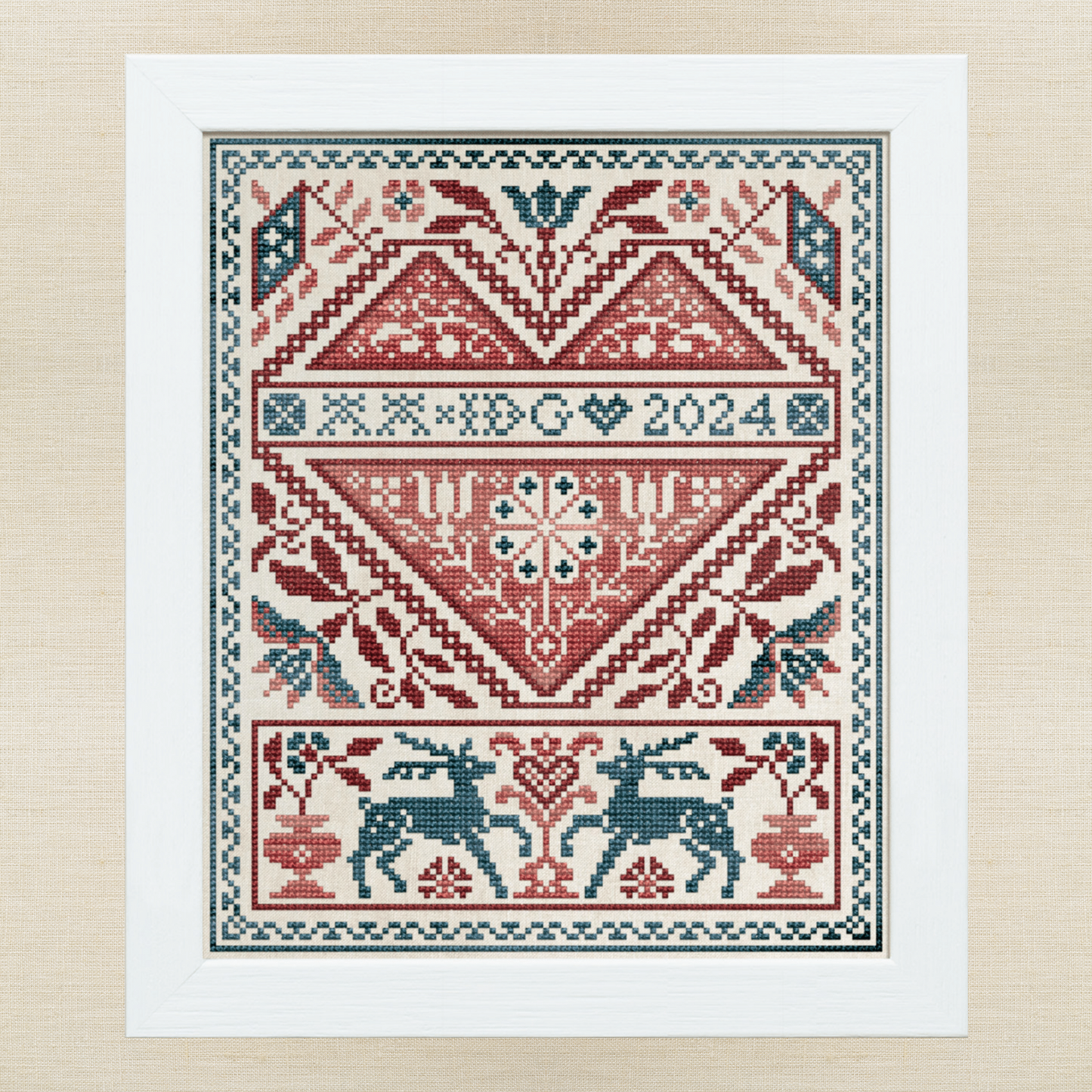 Evertote, Modern Folk Embroidery, and Roxy Floss Co. SALentines Mini Kit 2024