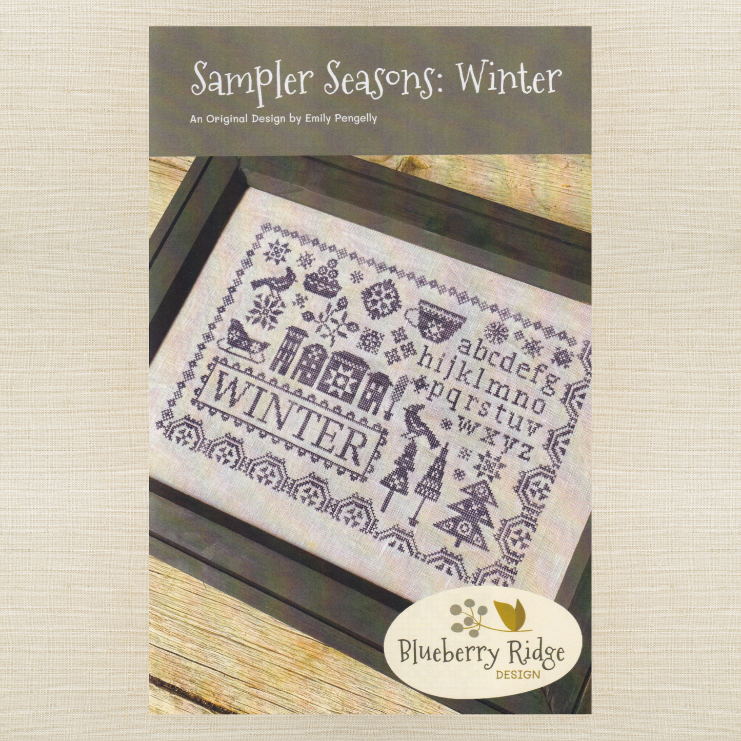 Blueberry Ridge Design - Sampler Seasons: Winter - Cross Stitch Chart