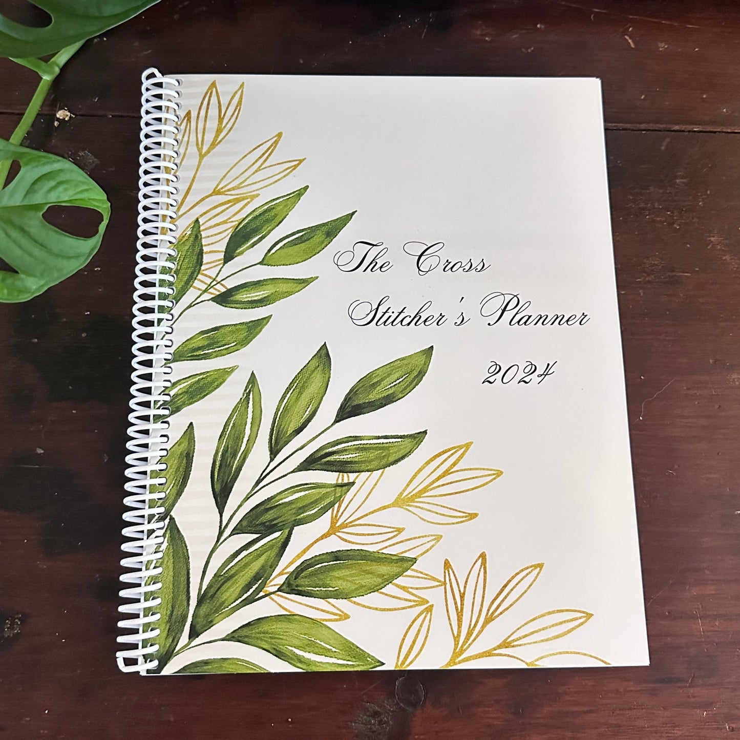 My Crazy Life Lori - 2024 Cross Stitch Planner - Spiral Bound Notebook Planner