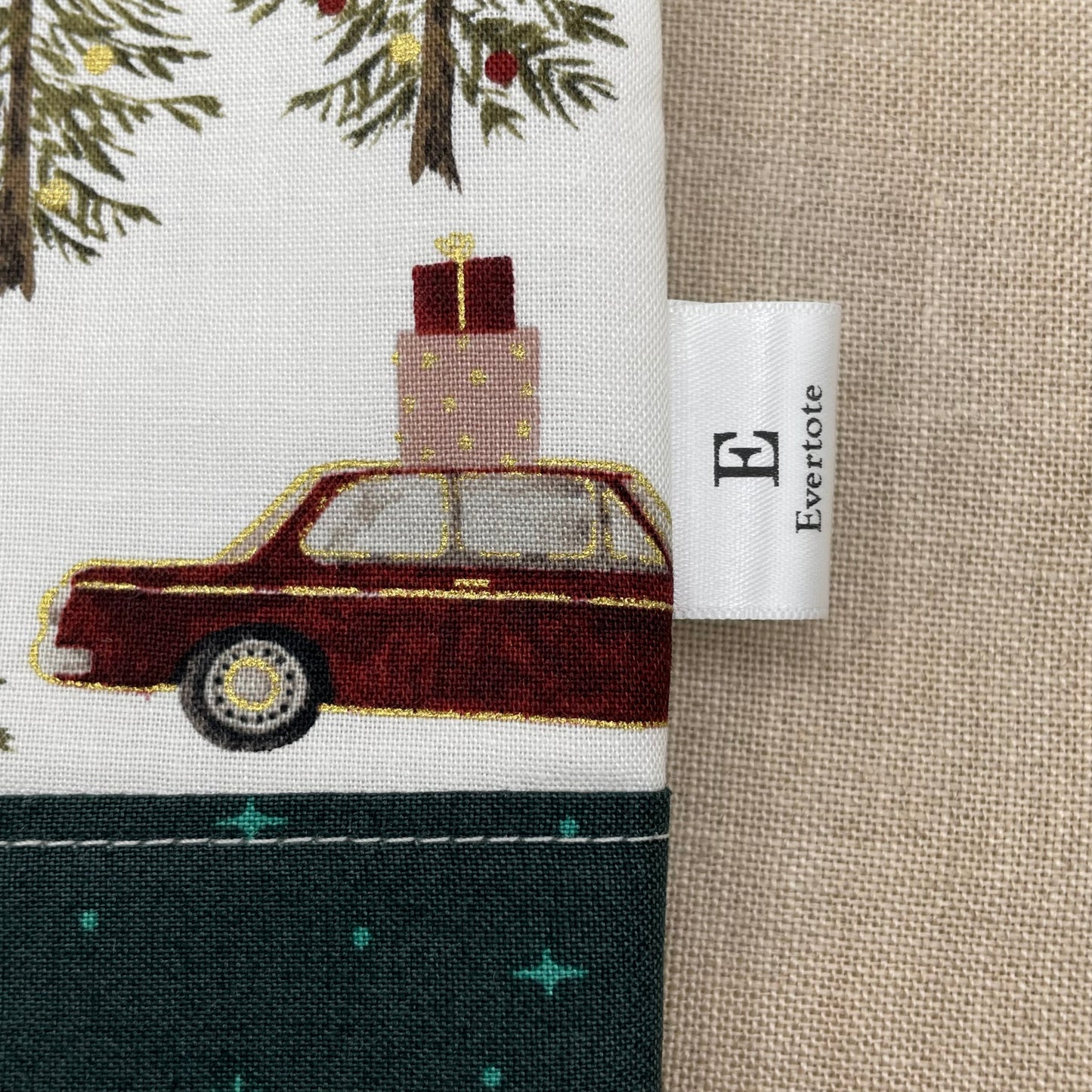 Going to Grandma's - Project Bag with Coordinating Notions Pouch 50% off Sale