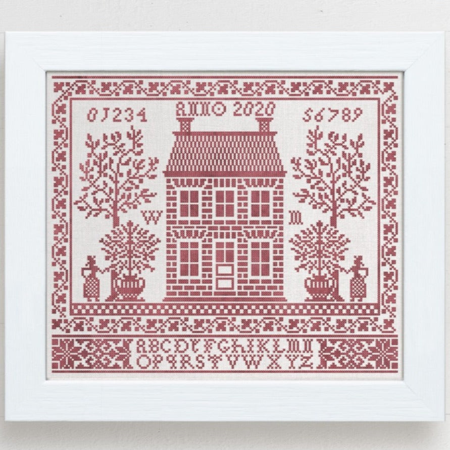 Modern Folk Embroidery - Home Sweet Home - Booklet Chart