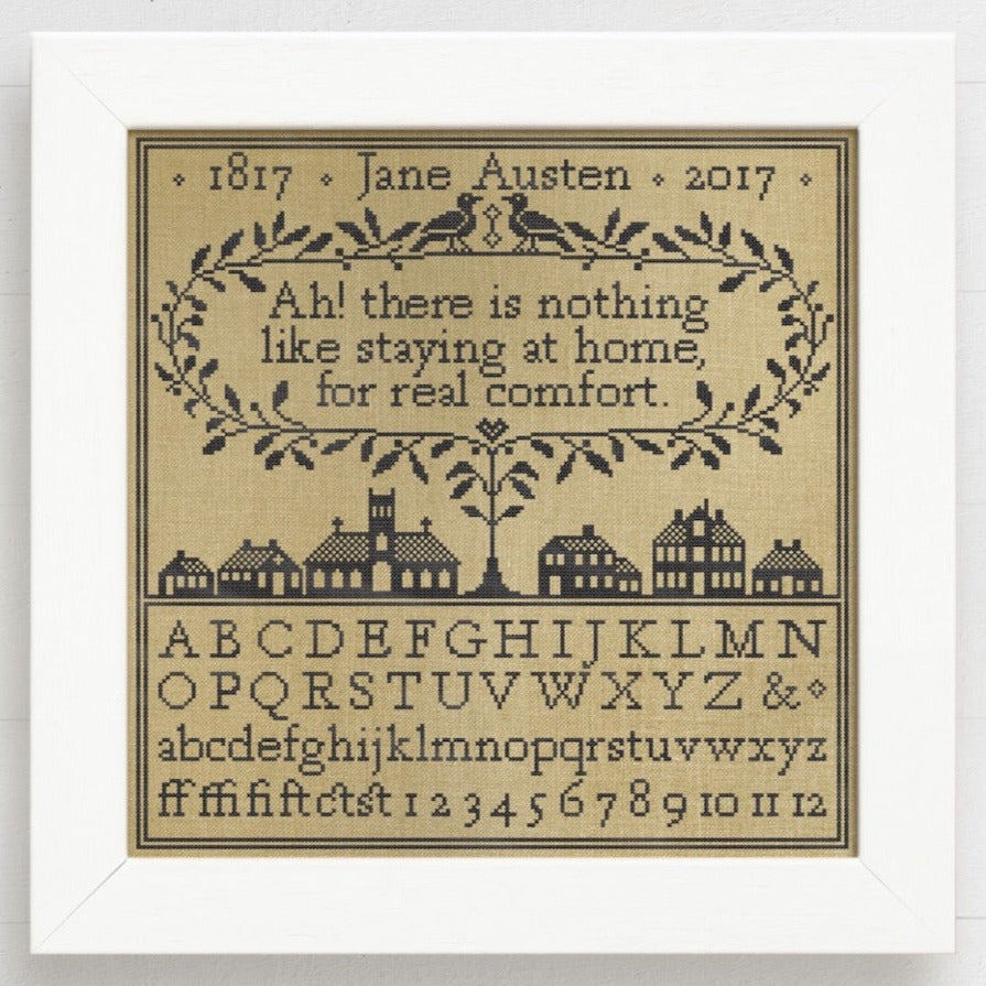 Modern Folk Embroidery - Real Comfort - Booklet Chart and/or Roxy Floss