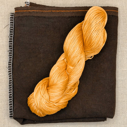 Dynamic Duos - Chocolate Orange - Limited Edition Roxy Floss Co Mini Hank and Linen
