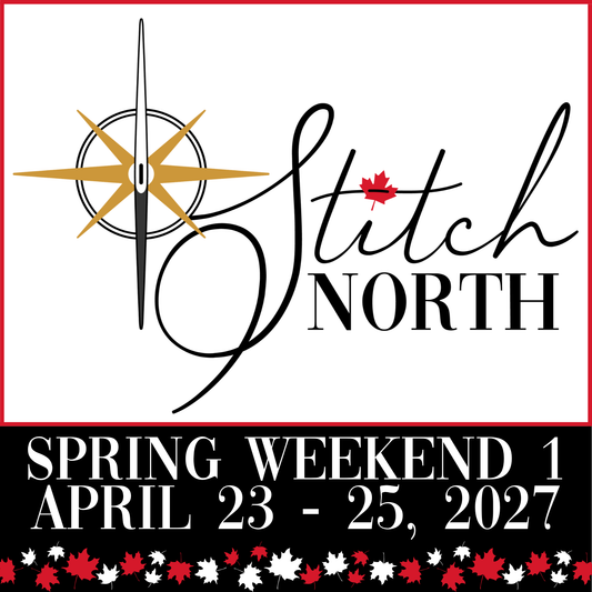 StitchNorth Cross Stitch Retreat : April 23 - 25, 2027