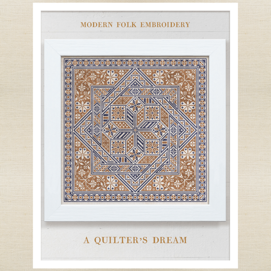 Modern Folk Embroidery - A Quilter's Dream - Booklet Chart