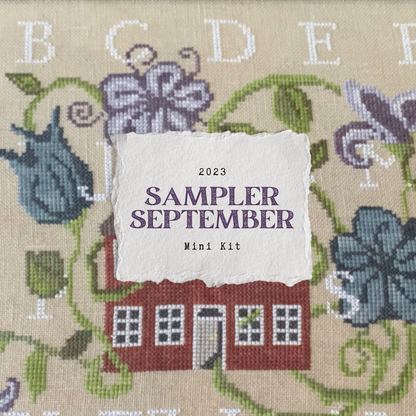 Maximum Cross Stitch - September's Revenge - Booklet Chart and/or Roxy Floss