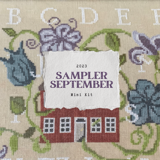 Maximum Cross Stitch - September's Revenge - Booklet Chart and/or Roxy Floss