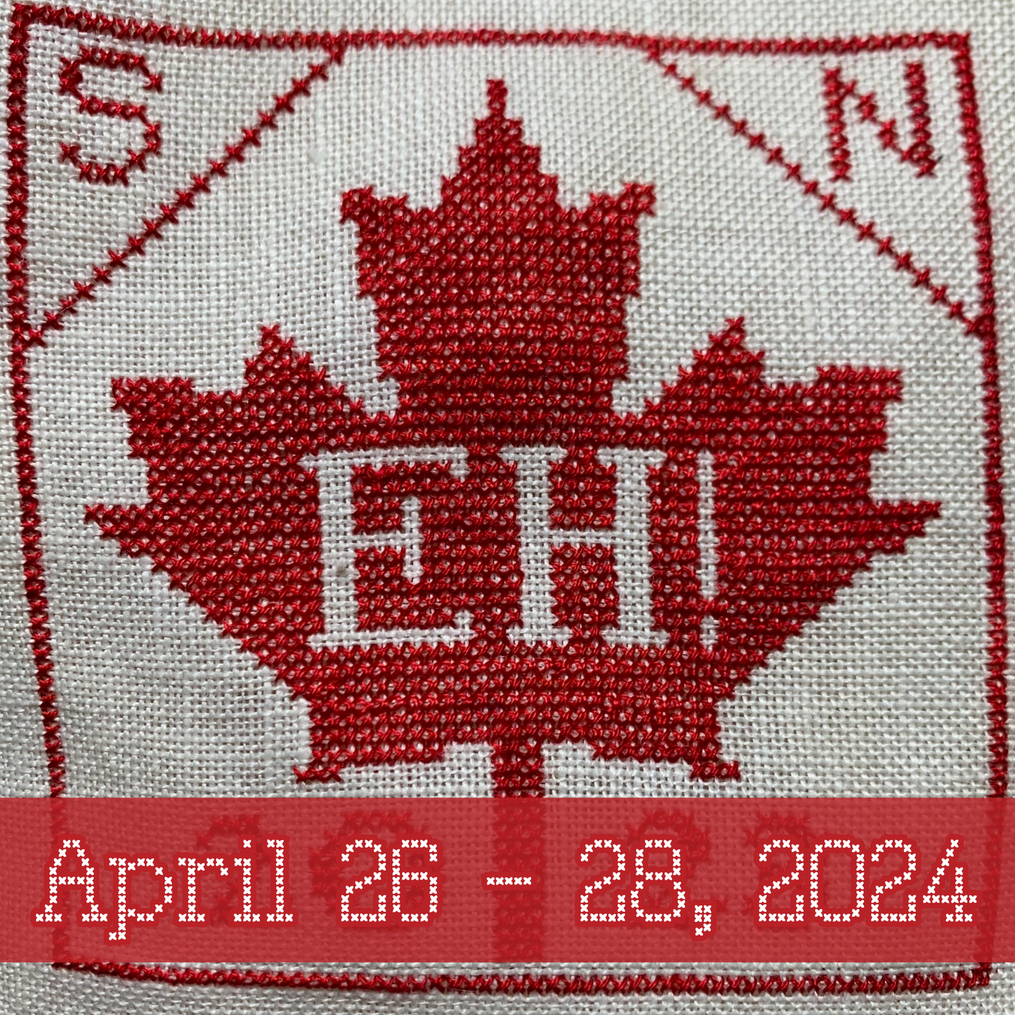 StitchNorth Cross Stitch Retreat : April 26 - 28, 2024
