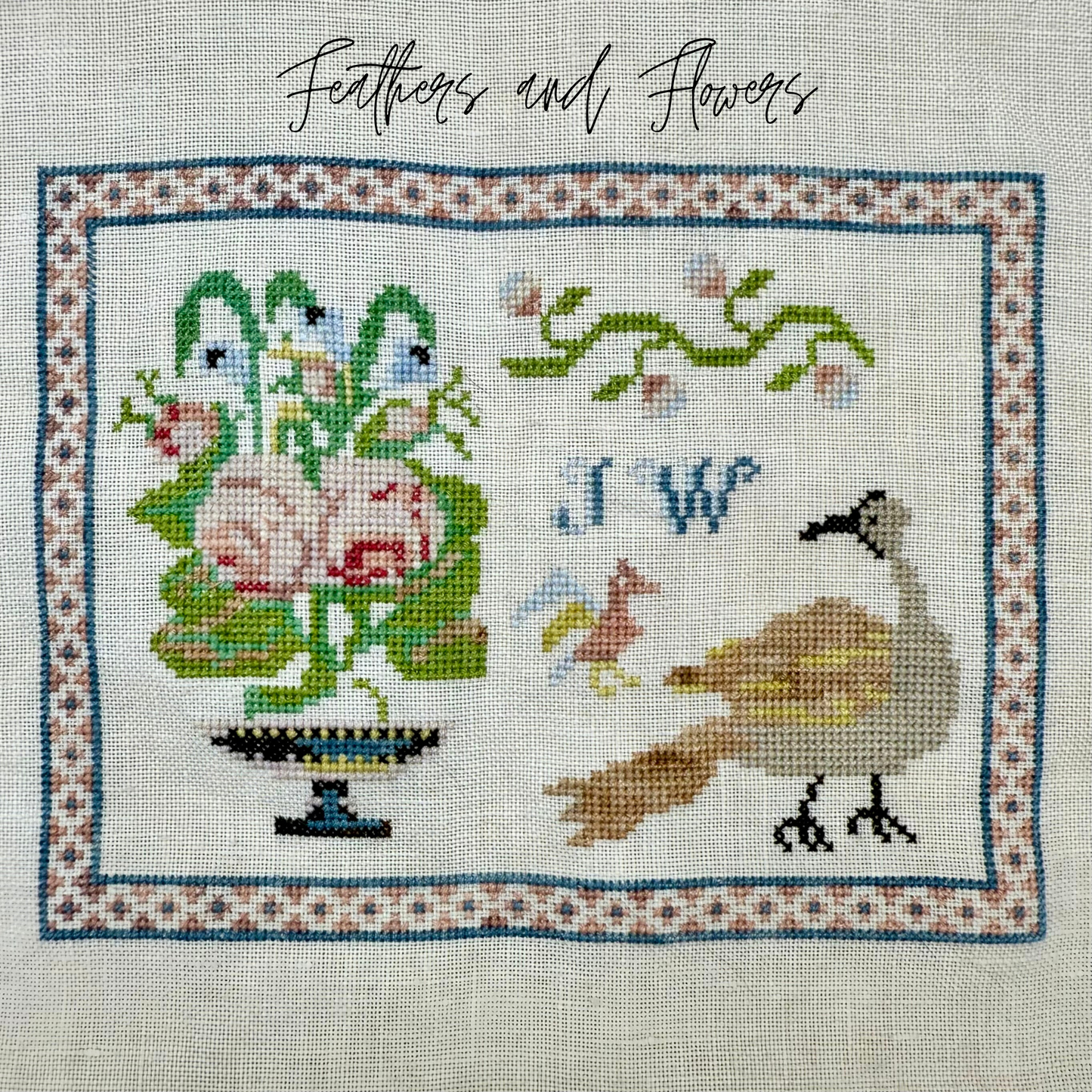 Maximum Cross Stitch - The Lady of The Land - Booklet Chart and/or Roxy Floss Pack