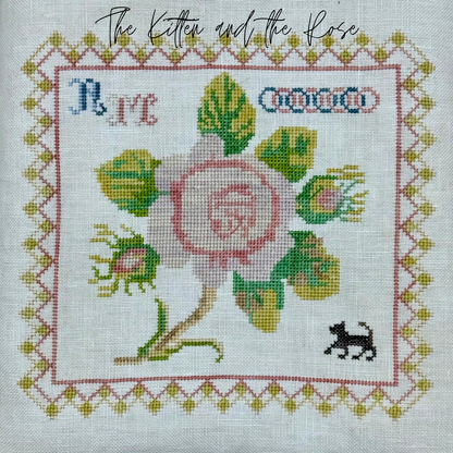 Maximum Cross Stitch - The Lady of The Land - Booklet Chart and/or Roxy Floss Pack