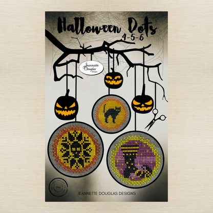 Jeannette Douglas Designs - Halloween Dots: 4-5-6 - Booklet Chart
