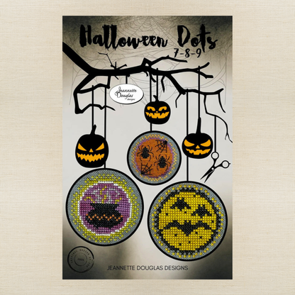 Jeannette Douglas Designs - Halloween Dots: 7-8-9 - Booklet Chart