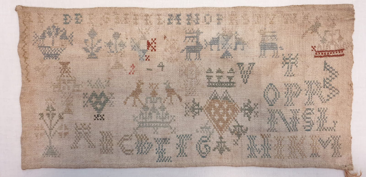 Modern Folk Embroidery - Laura's Frisian Sampler - PDF Chart and Roxy Floss