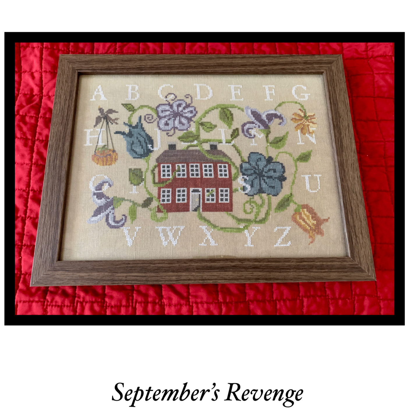 Maximum Cross Stitch, Evertote, Roxy Floss Co, and Timber Yarns - Sampler September 2023 Mini Kit