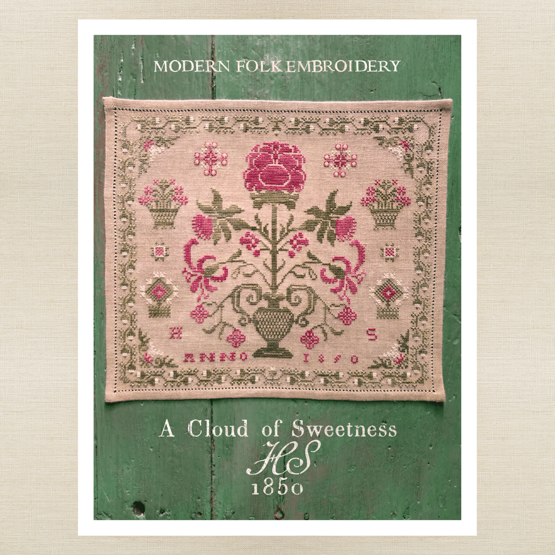 Modern Folk Embroidery - A Cloud of Sweetness: HS 1850 - Booklet