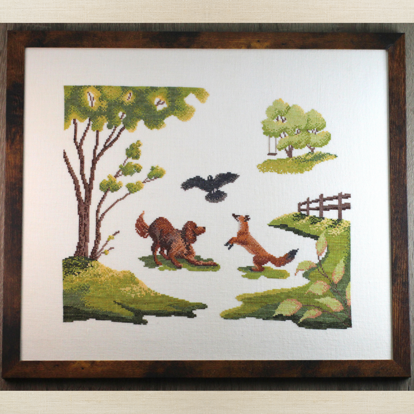 Diana Bloom Designs - A Game of Catch - Chart IH and/or Roxy Floss