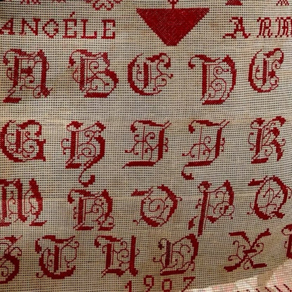 Maximum Cross Stitch - Angele Armel 1907 - Booklet Chart