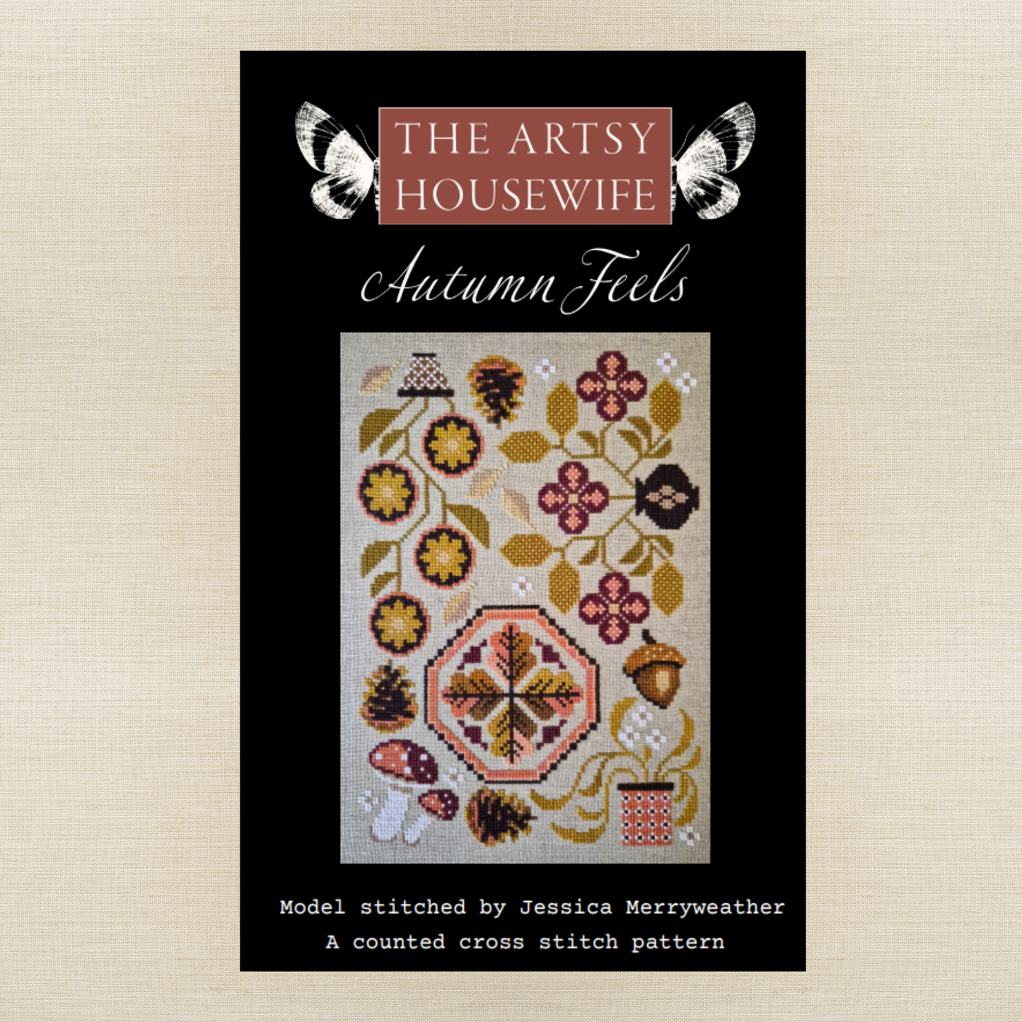 PRE ORDER - The Artsy Housewife - Autumn Feels - Chart IH and/or Roxy Floss Conversion