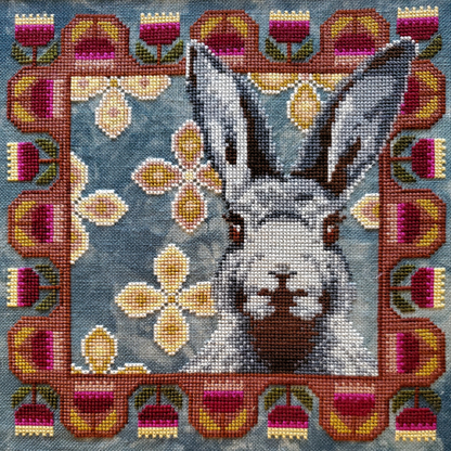 The Artsy Housewife - Bun Bun - Chart and/or Roxy Floss Conversion