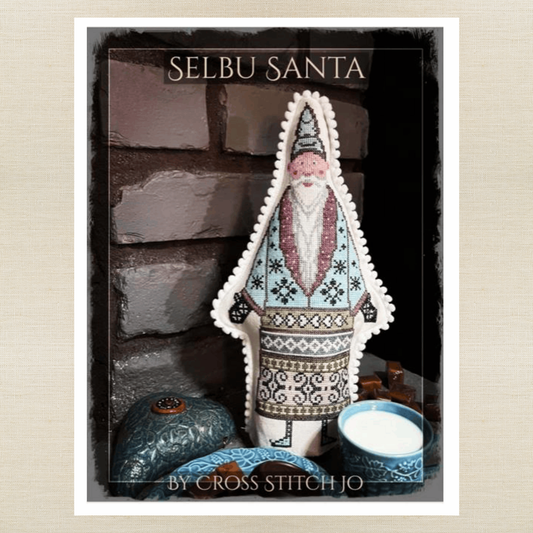 Cross Stitch Jo - Selbu Santa - Chart IH and/or Roxy Floss