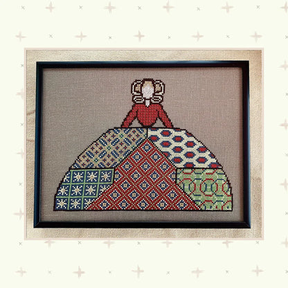 Maximum Cross Stitch - Catherine of Aragon - Booklet Chart and/or Roxy Floss
