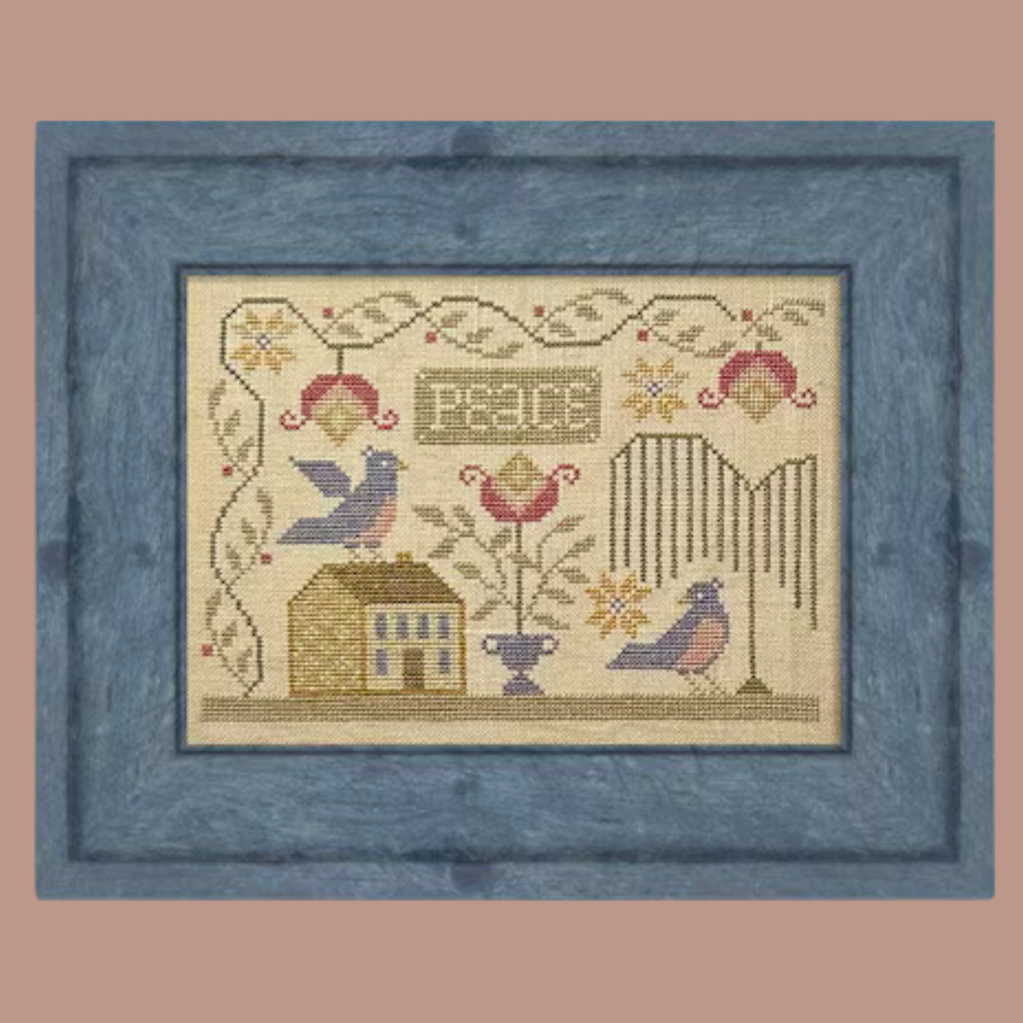 Teresa Kogut - Cottage House (From Hello Spring) - Roxy Floss Conversion