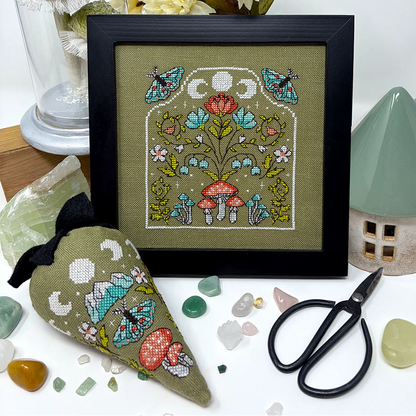 Tiny Modernist - Dark Forest Set - Chart IH and/or Roxy Floss Conversion