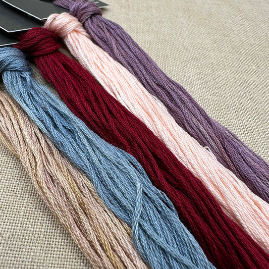 Evertote, Roxy Floss Co, and Modern Folk Embroidery - Holiday Countdown 2023 Flosses - Days 6 to 10
