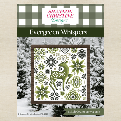 Shannon Christine Designs - Evergreen Whispers - Chart IH and/or Roxy Floss