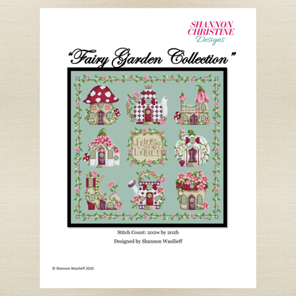Shannon Christine Designs - Fairy Garden Collection - Chart IH and/or Roxy Floss