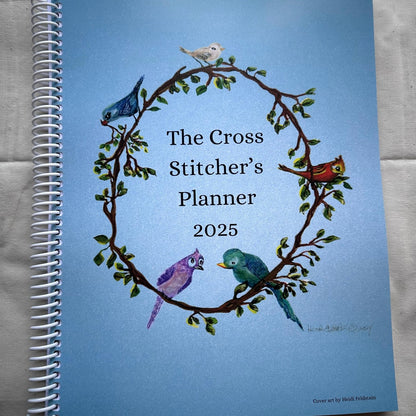 My Crazy Life Lori - 2025 Cross Stitch Planner - Spiral Bound Notebook Planner