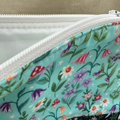 Gallivanting Unicorns  - Project Bag with Coordinating Notions Pouch