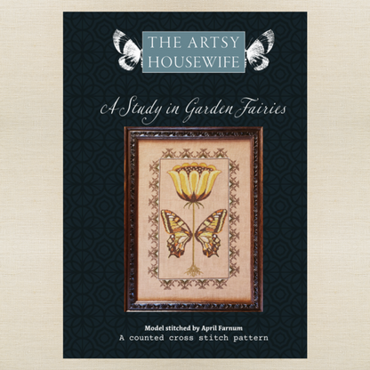 The Artsy Housewife - A Study in Garden Fairies - Chart and/or Roxy Floss Conversion