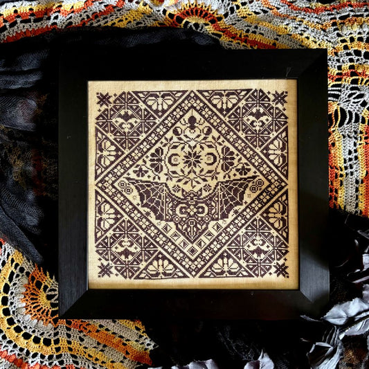Yasmin's Made with Love - Gothic Bat - Booklet Chart